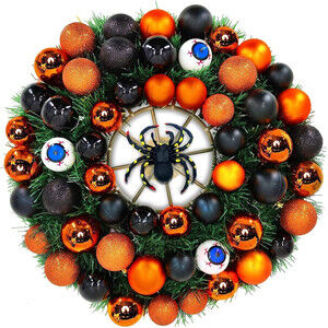 ornamenti multicolori di plastica delle palle di Natale 24Pcs per l'albero di Natale di natale