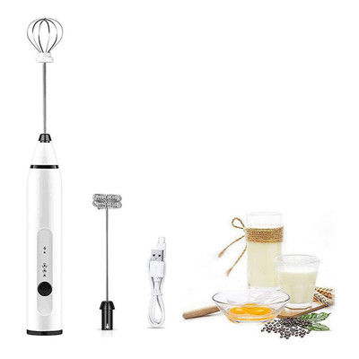 Mini montalatte per frullatore ad immersione ricaricabile USB per Cappuccino Latte Coffee Egg