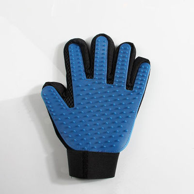 Massaggio Deshedding dell'animale domestico di Cat Dog Grooming Gloves For del silicone