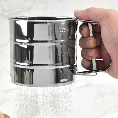 Filtro di Fine Mesh Flour Sieve Powdered Sugar del setaccio di acciaio inossidabile della cucina