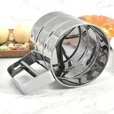 Filtro di Fine Mesh Flour Sieve Powdered Sugar del setaccio di acciaio inossidabile della cucina