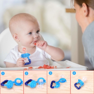 Alimentatore sicuro della frutta fresca del silicone del commestibile per riutilizzabile libero dell'infante BPA