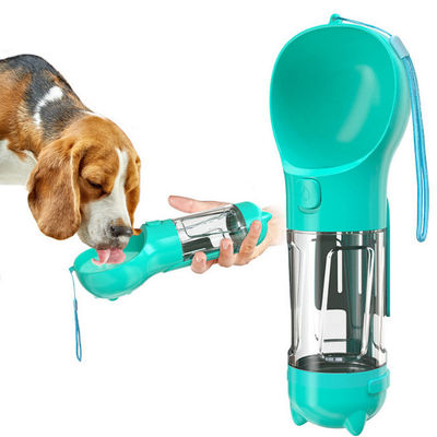 Erogatore portatile dell'acqua del cucciolo della prova della perdita per gli animali domestici all'aperto