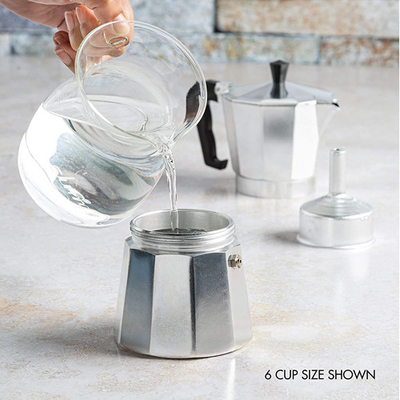 Barista essenziale Tools Stainless Steel della macchinetta del caffè del caffè espresso di Stovetop del nastro