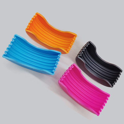 Contenitore regolabile ritrattabile di hamburger del silicone multicolore