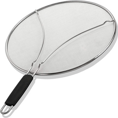 L'acciaio inossidabile d'argento schizza lo schermo per la frittura del Pan Bulk Kitchen Supplies