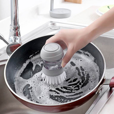 Lavastoviglie Cleaning Brush con il vassoio del gocciolamento per l'erogatore del sapone del piatto della cucina