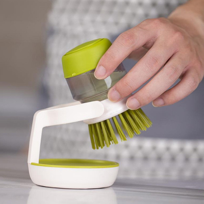 Lavastoviglie Cleaning Brush con il vassoio del gocciolamento per l'erogatore del sapone del piatto della cucina