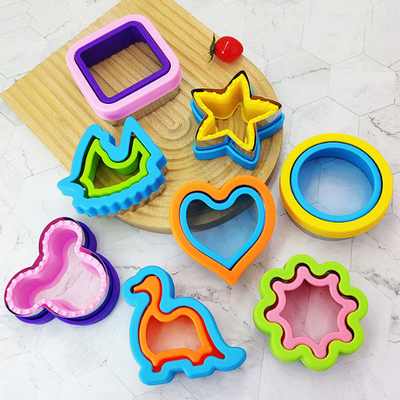Acciaio inossidabile della taglierina del panino di Mickey Shapes Bread DIY della stella del cuore