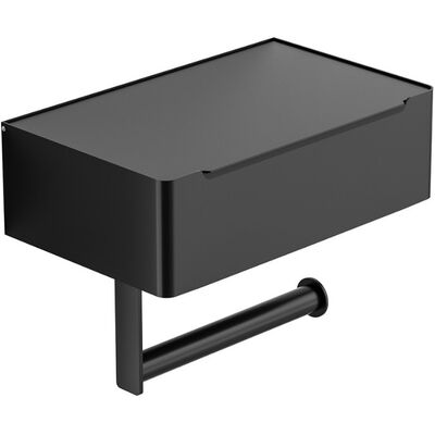 Distributore di carta igienica fissato al muro di acciaio inossidabile per il bagno