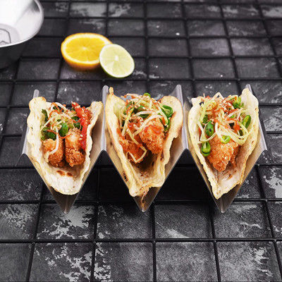 I supporti del taco di acciaio inossidabile del nastro ammassano rifornimenti della cucina