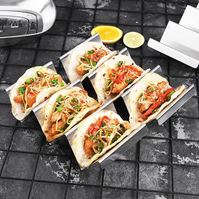 I supporti del taco di acciaio inossidabile del nastro ammassano rifornimenti della cucina