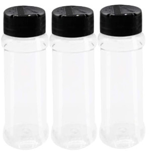 contenitori di plastica della bottiglia della spezia 100ml per la memorizzazione dei rifornimenti in serie della cucina