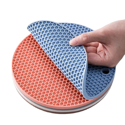 Della cucina dell'utensile supporto di stufato di castrato termoresistente del silicone di slittamento non Mat Coaster