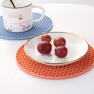 Della cucina dell'utensile supporto di stufato di castrato termoresistente del silicone di slittamento non Mat Coaster