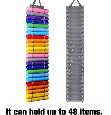 Organizzatore Rack Houseware di stoccaggio di 48 di Rolls del Parete-supporto del vinile di stoccaggio del supporto Rolls del vinile