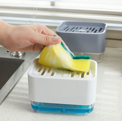 Carrello Soap Pump Dispenser della spugna del controsoffitto della cucina del contenitore di pompa dell'erogatore del sapone