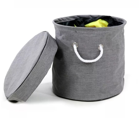 Gioco Mat Drawstring Toy Storage Bag dei contenitori di stoccaggio della famiglia dei bambini su misura