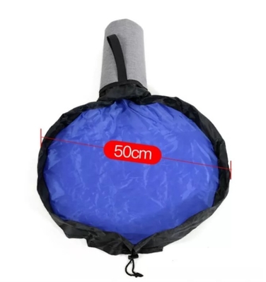 Gioco Mat Drawstring Toy Storage Bag dei contenitori di stoccaggio della famiglia dei bambini su misura