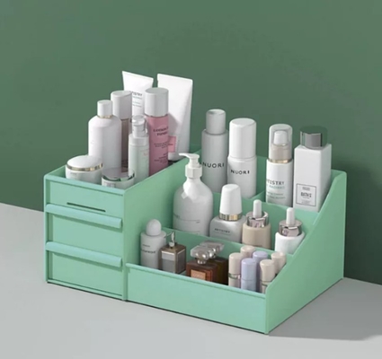 Stoccaggio cosmetico di Multilayer Box For dell'organizzatore da tavolino di plastica di trucco
