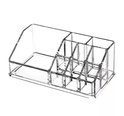 Organizzatore acrilico Box Lipstick Storage dei cosmetici di trucco