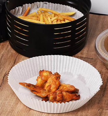 La cucina foggia la fodera di carta eliminabile del barbecue del piatto della friggitrice di carta a prova di petrolio dell'aria