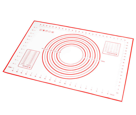 Pasticceria Mat Non Stick Baking Mats del silicone con la stuoia di rotolamento della pasta di misure