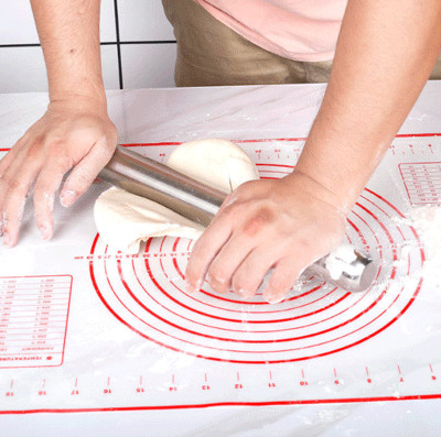 Pasticceria Mat Non Stick Baking Mats del silicone con la stuoia di rotolamento della pasta di misure