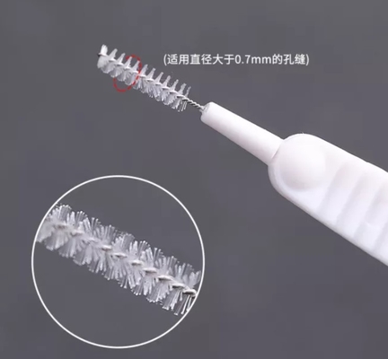 Maniglia di plastica Mini Cleaning Brush del telefono del foro dello sbocco della testa di doccia dell'elettrodomestico