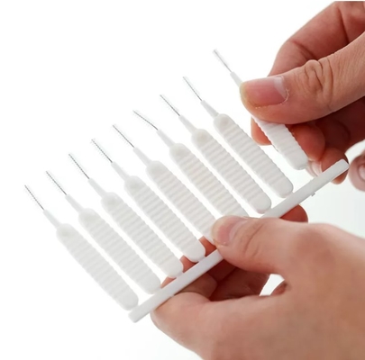 Maniglia di plastica Mini Cleaning Brush del telefono del foro dello sbocco della testa di doccia dell'elettrodomestico