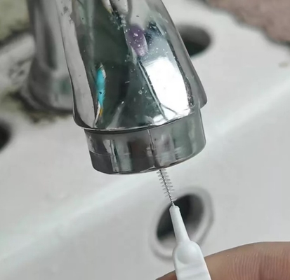 Maniglia di plastica Mini Cleaning Brush del telefono del foro dello sbocco della testa di doccia dell'elettrodomestico