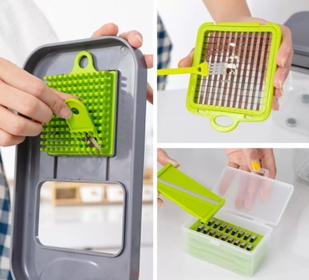 Insieme di verdure della taglierina di Chopper Slicer Manual Vegetable Grater della frutta degli strumenti della cucina