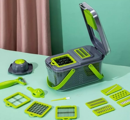 Insieme di verdure della taglierina di Chopper Slicer Manual Vegetable Grater della frutta degli strumenti della cucina