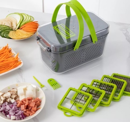 Insieme di verdure della taglierina di Chopper Slicer Manual Vegetable Grater della frutta degli strumenti della cucina