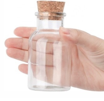 cucina 5oz che condisce i barattoli vuoti della spezia con Cork Lids And Labels