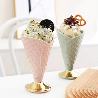 Strumenti ceramici della cucina della tazza del gelato delle stoviglie di colore di Muliti