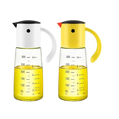 Becco che non sgocciola di vetro di acciaio inossidabile dell'ampolliera di Olive Oil Dispenser Bottle Leakproof