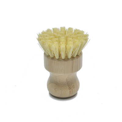 La setola di legno della noce di cocco della maniglia della cucina del ODM spazzola la massa per Pan Pot Cleaning
