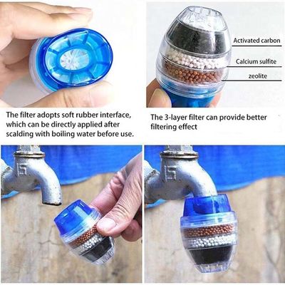 La cucina in serie attivata fornisce il purificatore del rubinetto di filtrazione dell'acqua del rubinetto per filtrazione NN044 del carbonio