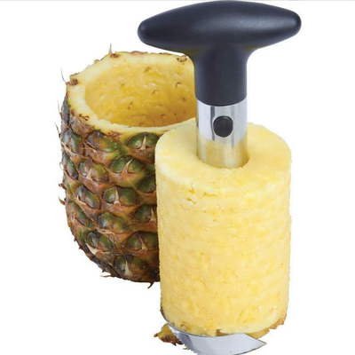 Sbucci l'affettatrice di detorsolamento dello strumento di acciaio inossidabile dell'ananas libero dell'elettrodomestico con la maniglia staccabile