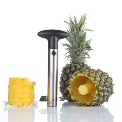 Sbucci l'affettatrice di detorsolamento dello strumento di acciaio inossidabile dell'ananas libero dell'elettrodomestico con la maniglia staccabile