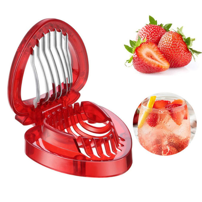 La sgranatrice dello strumento della taglierina della fragola del dispositivo di rimozione del gambo ha messo gli aggeggi della cucina