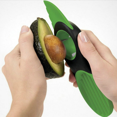 Elettrodomestico 3 di acciaio inossidabile della cucina in 1 strumento di verde dell'affettatrice dell'avocado