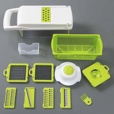 10 in 1 Chopper Slicer Multifunctional di verdure manuale
