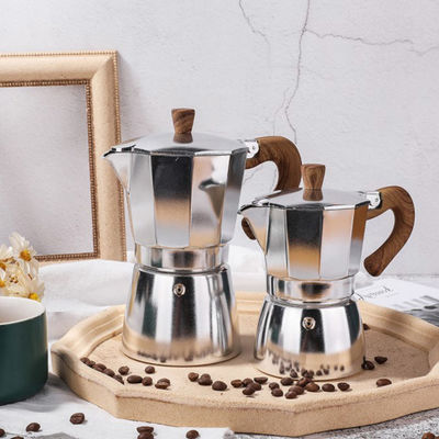 Alluminio del creatore del vaso della caffettiera a filtro del caffè del caffè espresso di Moka Stovetop dell'italiano