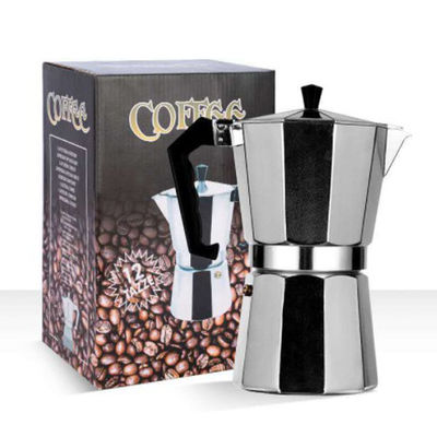 Alluminio del creatore del vaso della caffettiera a filtro del caffè del caffè espresso di Moka Stovetop dell'italiano