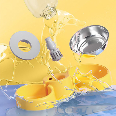 Alimentatore automatico dell'erogatore dell'acqua dell'animale domestico di acciaio inossidabile per i gatti dei cani