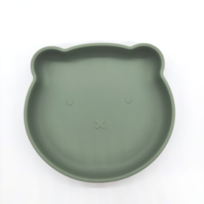 Piastrine di cena sveglie del silicone di multi colore per i rifornimenti della cucina dei bambini