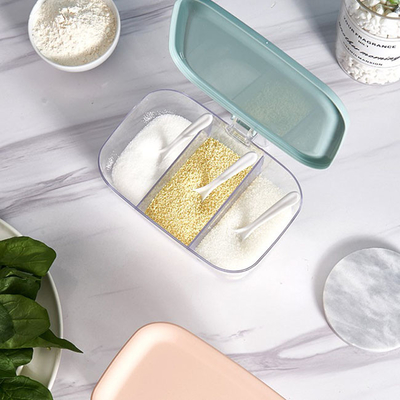 Contenitore di condimento acrilico su misura di contenitori di stoccaggio della spezia della cucina