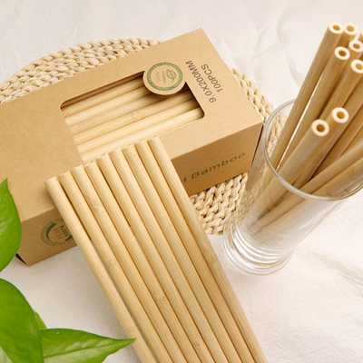 Massa di bambù riutilizzabile delle cannucce degli utensili della cucina